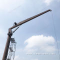 Customized high quality 1.36T stiff boom boat crane with 360 degree full rotation function